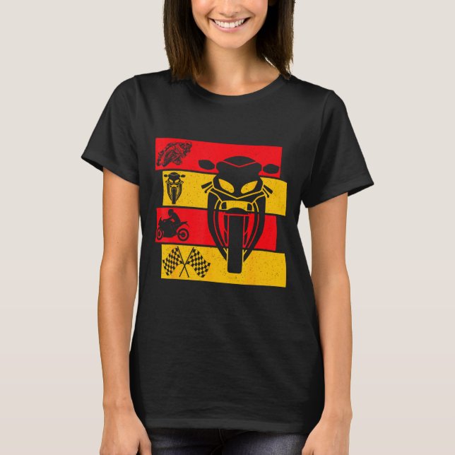 T-shirt Moto Gp Motorcycle Gp Racing Motorcycles Biker Boy (Devant)