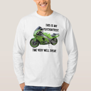 T-shirt Moto Kawasaki Ninja ZX-6R verte, moto de route