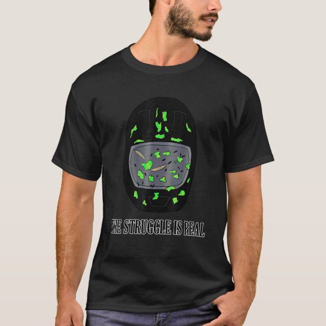 T-shirt Moto La Lutte Est Véritable Semaine De Vélo Pour L (Devant)