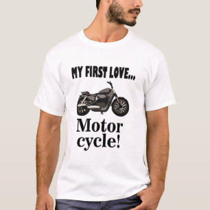 T-shirt Moto Lover Vélos Rider Motorcycle