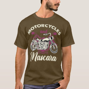 T-shirt Moto Mascara Moto Femmes Drôle Bi