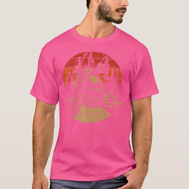 T-shirt Moto Moto Retro Moto Moto Moto (Devant)