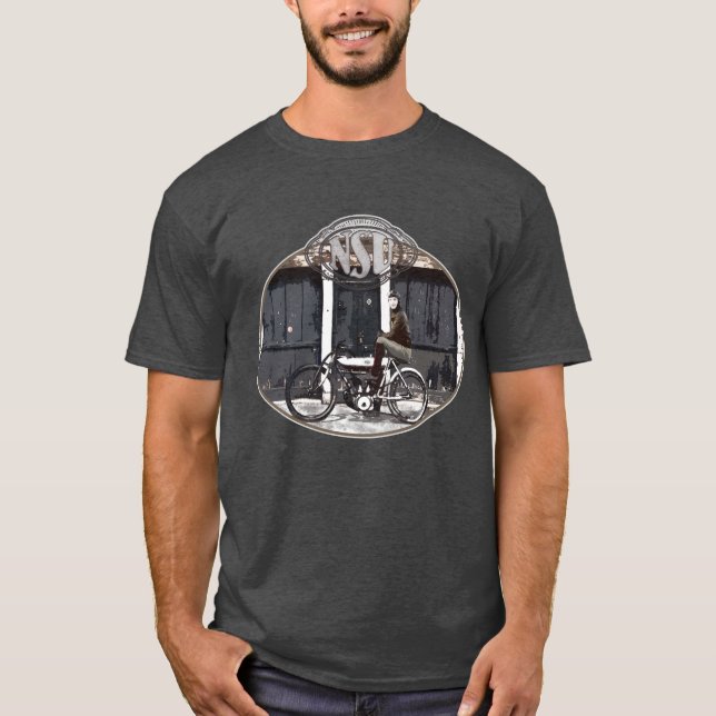 T-shirt moto NSU 1908 (Devant)