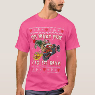 T-shirt Moto Oh Quel Amusement Il Est Amusant De Circuler 