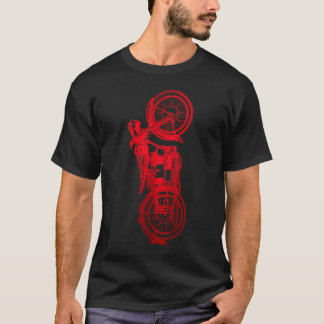 T-shirt Moto rouge