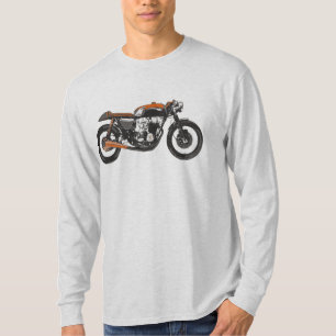 T-shirt Moto simple - dessin de coureur de café