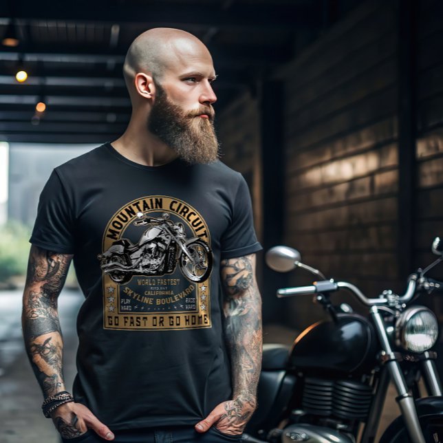 T-shirt Moto Skyline Boulevard (Créateur téléchargé)