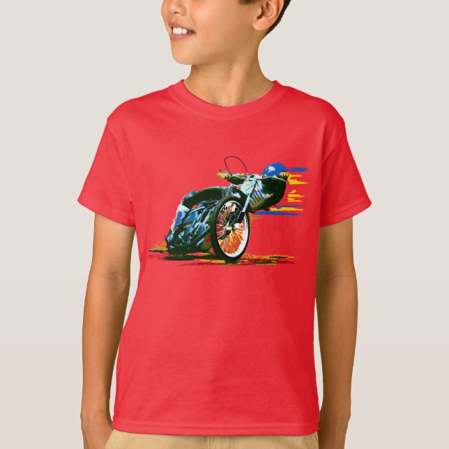 T-shirt Moto Speedway Rapide (Devant)