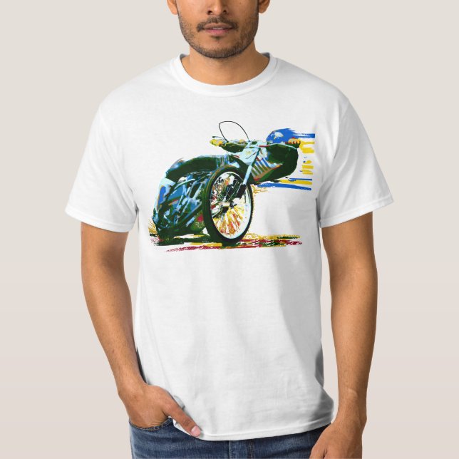 T-shirt Moto Speedway Rapide (Devant)