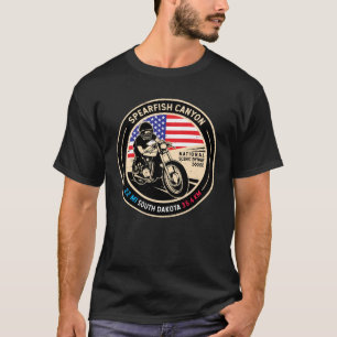 T-shirt Moto Spefish Canyon Dakota du Sud