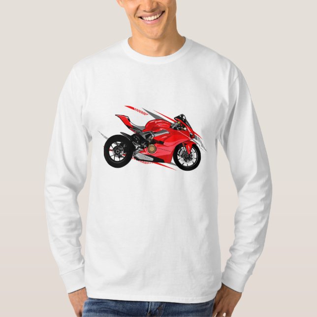 T-shirt Moto Sportbike & Street Bike (Devant)