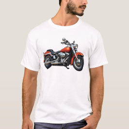 T-shirt moto vintage