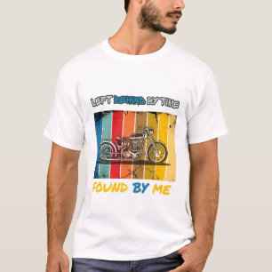 T-shirt Moto Vintage Abandonné Par Le Temps Retrouvé Par M