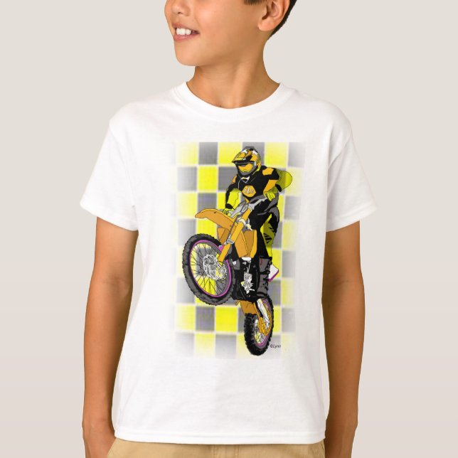 T-shirt Motocross 407 (Devant)