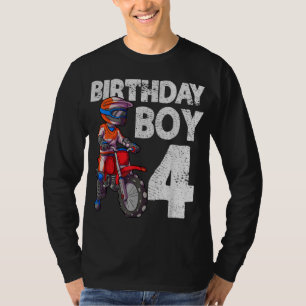 T-shirt Motocross 4Anniversaire Enfants MX 4Anniversaire V