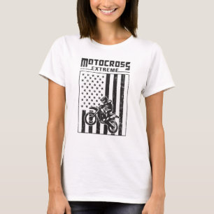 T-shirt Motocross Biker Dirt Motorcycle drôle Idée cadeau