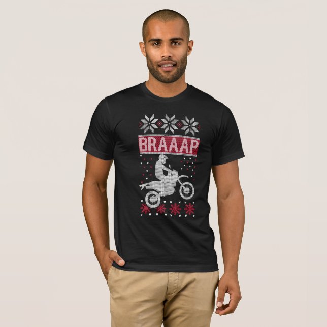 T-shirt Motocross Braap (Devant entier)