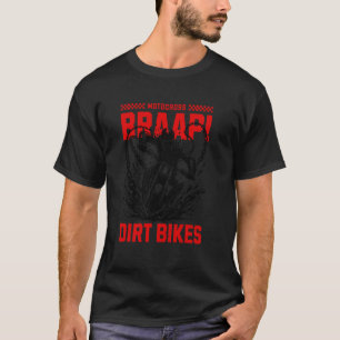T-shirt Motocross Braap - Pour les amateurs de moto cross
