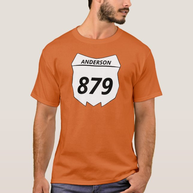 T-shirt Motocross Custom Dirt Bike Numéro Plaque avec nom (Devant)