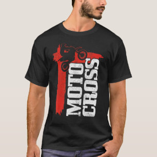 T-shirt Motocross Dirt Bike Motox Motorcycle Enduro Racing