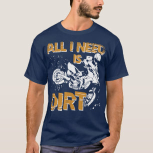 T-shirt Motocross Dirt Bike Racing Enduro Race Cadeau