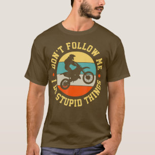 T-shirt Motocross Dirt Motocross MTX Retro