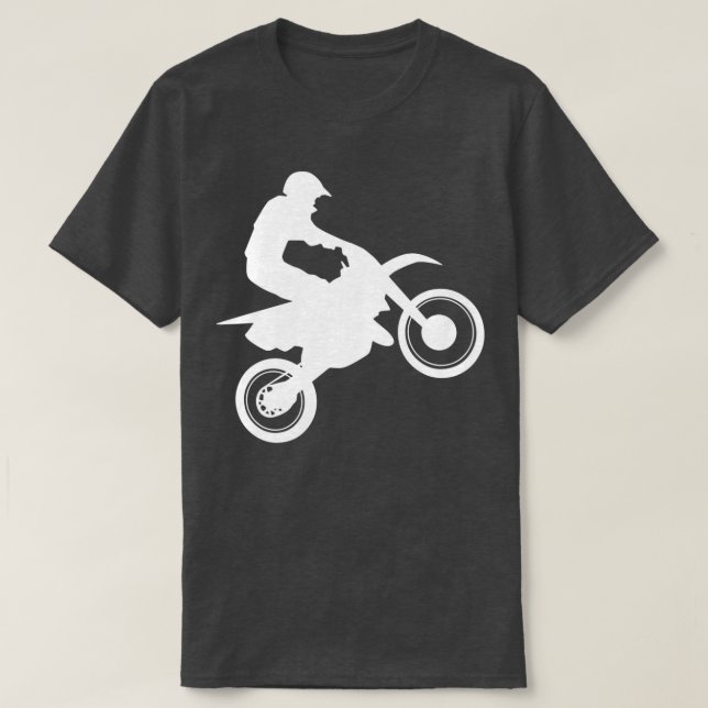 T-shirt Motocross Dirt Vélo hors route Motorcycle Racing (Design devant)