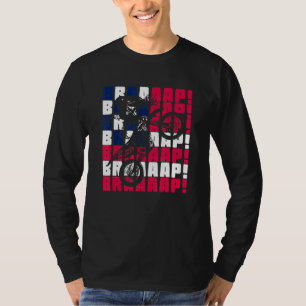 T-shirt Motocross - Drapeau Américain - Vélo Dirt