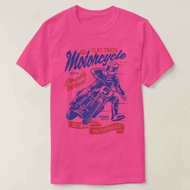 T-shirt Motocross Motocross Bike Dirt Bike M (Design devant)