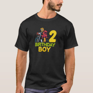 T-shirt Motocross MX 2e anniversaire fêtjournée Dirt Vélo 