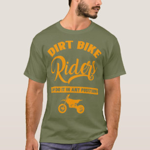 T-shirt Motocross MX Rider Bike Dirt Toute Position Désact