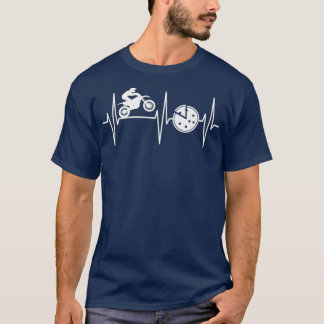 T-shirt Motocross Pizza Funny Pizza Lover Dirt Bike