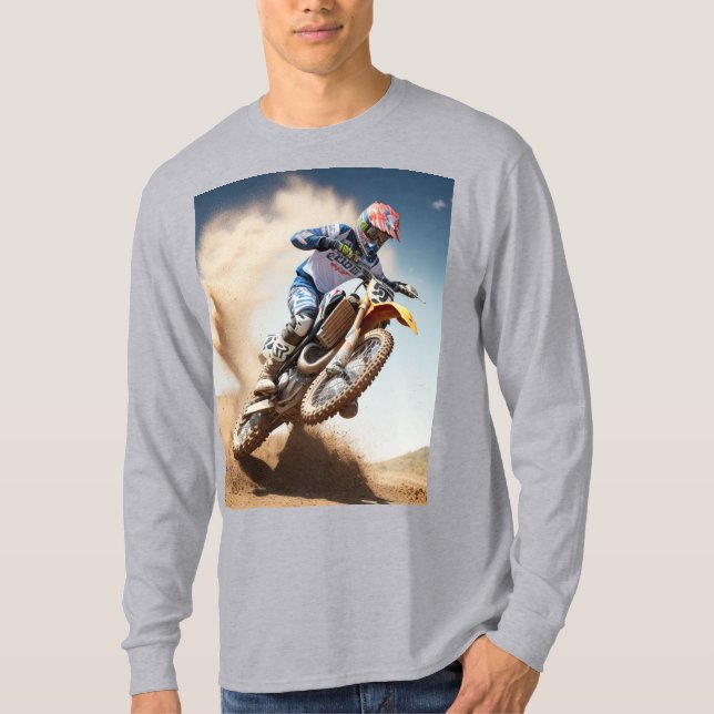 T-shirt Motocross Rider (Devant)