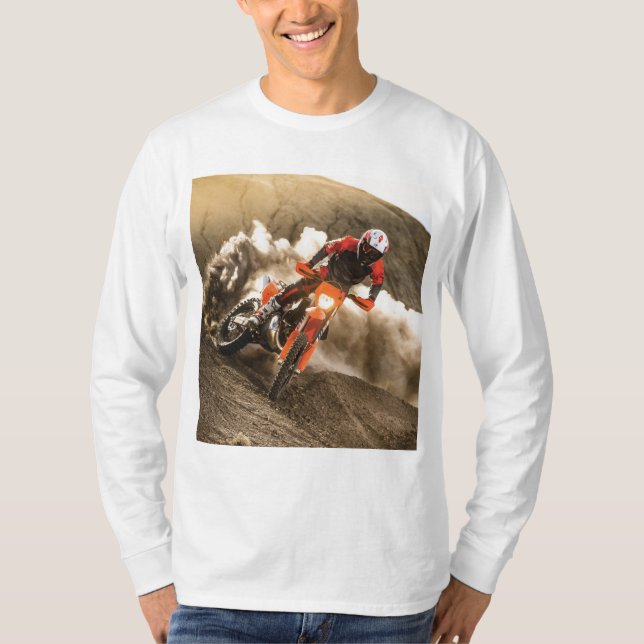 T-shirt Motocross Rider (Devant)