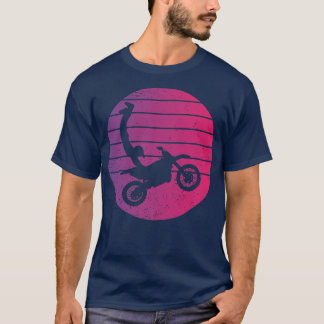 T-shirt Motocross Seatgrab Retro Style Vintage 788