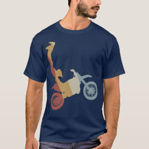 T-shirt Motocross Seatgrab Style Rétro Vintage 797