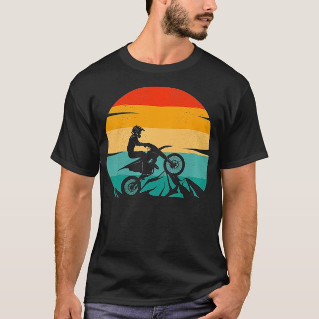 T-shirt Motocross VTT Vêtements Motocross Vélo Dirt (Devant)