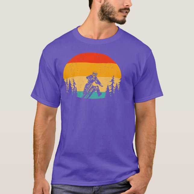 T-shirt Motocross VTT Vêtements Motocross Vélo Dirt (Devant)