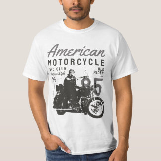 T-shirt Motocycle américain