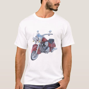 T-shirt motocyclette