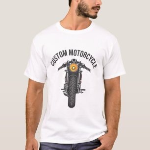 T-shirt Motocyclette personnalisée