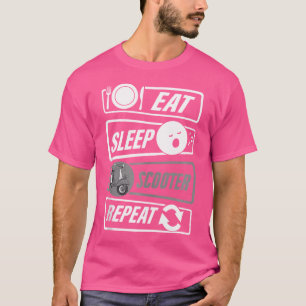 T-shirt Motocyclettes Motorisées Scooter Moto