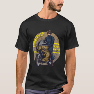T-shirt Motocycliste Bonneville Salt Flats