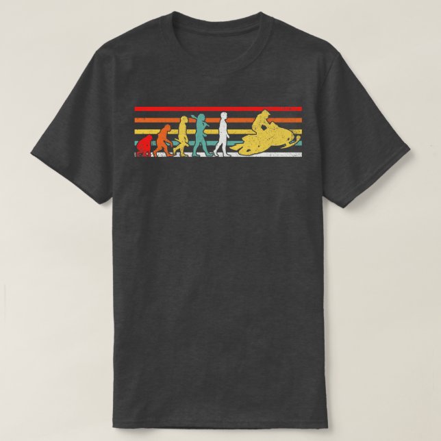 T-shirt Motoneige Motoneige (Design devant)