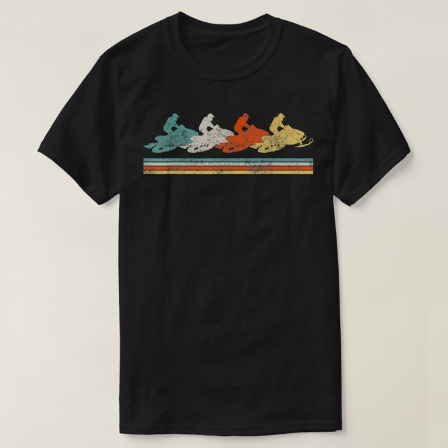 T-shirt Motoneige Motoneige (Design devant)