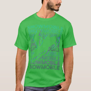T-shirt Motoneige Retro 845