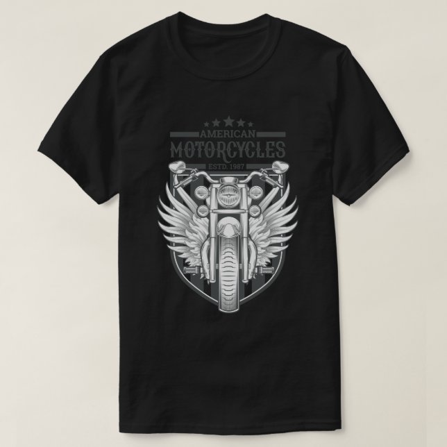 T-SHIRT MOTORBIKE (Design devant)