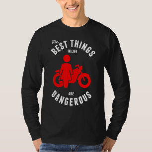 T-shirt Motorbike Déclaration Biker dire Motorcycle Sports
