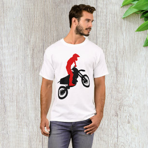 T-shirt Motorcross Rider Mens