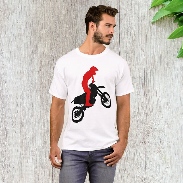 T-shirt Motorcross Rider Mens (Créateur téléchargé)